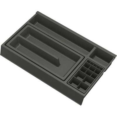 GOLLINUCCI Koupelnový organizér s příslušenstvím 400mm 241x372x53mm antracit (GOLLINUCCI Koupelnový organizér s příslušenstvím 400mm 241x372x53mm antracit)