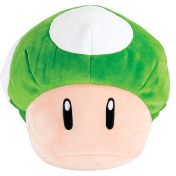 TOMY Плюшена фигура Tomy Games: Mario Kart - 1-Up Mushroom, 36 cm