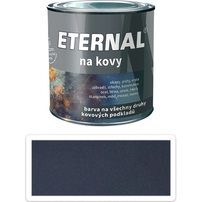 ETERNAL Na kovy antikorózna farba na kov 0,35L Čierna 413