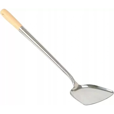 Kuchynská oceľová lopatka na wok