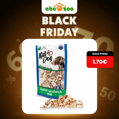 KIDDOG MINI králičí sendvič 80 g