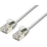 Roline Patch кабел U/FTP CAT6a LSOH, тънък, ултра гъвкав, кабел за центрове за данни, устойчив на издърпване, 0, 3 м, сив 21.15. 3301-100 (21.15.3301-100)