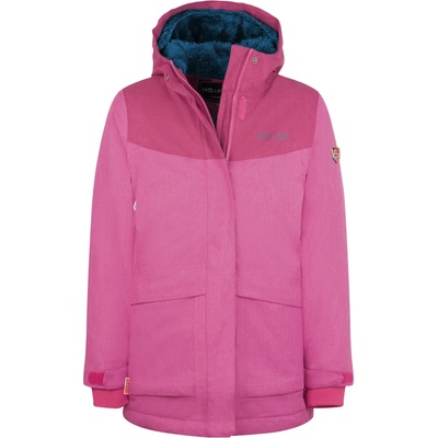 Trollkids Детско палто Trollkids Girl's Oslo Coat Pro Coat - Bright Berry / Madeira Blue - размер 176 (EU) (703-3999-0420)