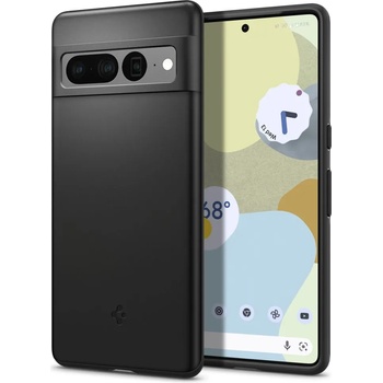 Spigen Противоударен Калъф за GOOGLE Pixel 7 Pro, SPIGEN Thin Fit Case, Черен (ACS04733)