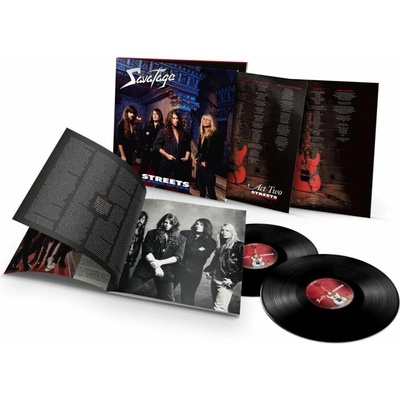 Savatage - Streets - A Rock Opera Black (Reedice 2022) - 2Vinyl LP