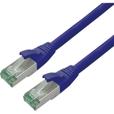 Roline 21.45.3247 RJ45 CAT 6A S/FTP 10m modrý