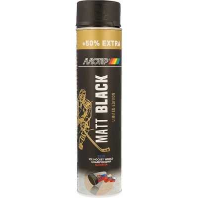 Motip čierna matná farba v spreji 600 ml