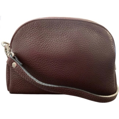 Vera Pelle dámská kožená crossbody vínová