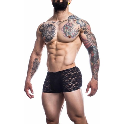 Cut4Men L4CE05 Trunk with Lace Black L