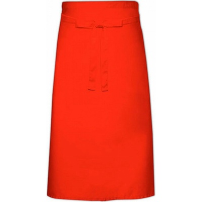 Link Kitchen Wear Kuchařská zástěra ke kolenům 70 x 140 cm červená, 70 x 140 cm X70140