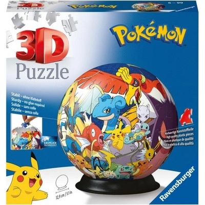 Ravensburger 3D puzzleball Pokémon 72 ks – Zboží Mobilmania