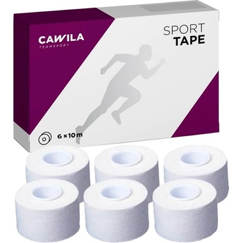 Cawila Спортна лента Cawila Sporttape ECO 3, 8cm x 10m 6er Set 1000710758-weiss Размер OS