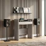 vidaXL DJ маса Сив Сонома 62 x 45 x 102 см Инженерна дървесина (8006761)