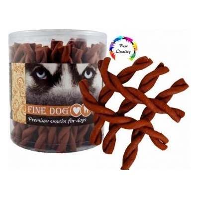 Fine Dog Tyč kroucená 12,5 cm 50 ks