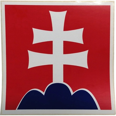 Nálepka Český znak, čtverec - 150x150mm