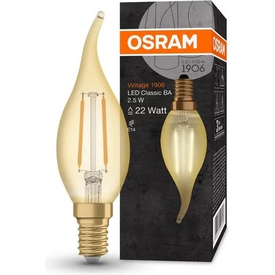 OSRAM Vintage 1906 led cl ba gold22 2, 5w/824 e14 ledvance (202401324)