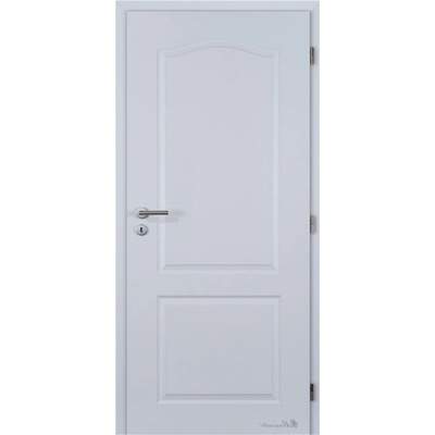 Doornite Claudius 80 P, 846 × 1983 mm, lakované, pravé, bílé, plné C1M1WP.80P1