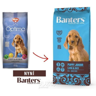 Banters Puppy Junior Lamb & Rice 15 kg