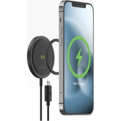 mophie 401307634 зарядно за мобилни устройства Смартфон Черен Променлив ток (AC) Безжично зареждане На закрито (401307634)