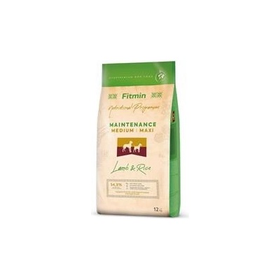 Fitmin Medium & Maxi lamb & rice 7 x 12 kg