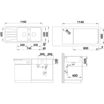 Image 1 of BLANCO SONA 8 S (519698)
