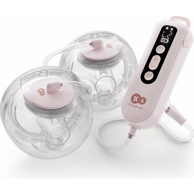 KINDERKRAFT Double Hands free Gentle Flow Pink
