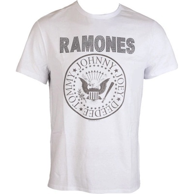 Metal Amplified Ramones LOGO černá bílá