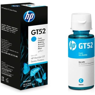 HP GT52 оригиналнo мастило (циан) (ohi m0h54ae-gt52c 13854)
