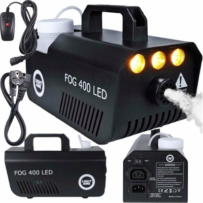 LIGHT4ME FOG 400 LED Wytwornica dymu dla DJ mała