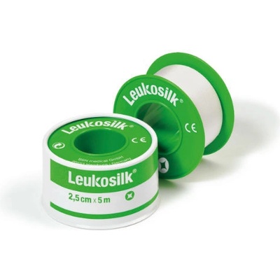 Leukosilk fixační páska cívka 2,5 cm x 5 m