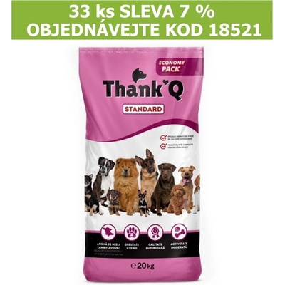 Thank´Q Standard Dog Adult Jehně 20 kg