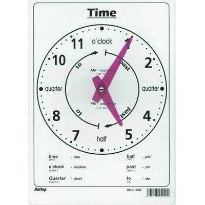 Školní hodiny anglické A4 – Sleviste.cz