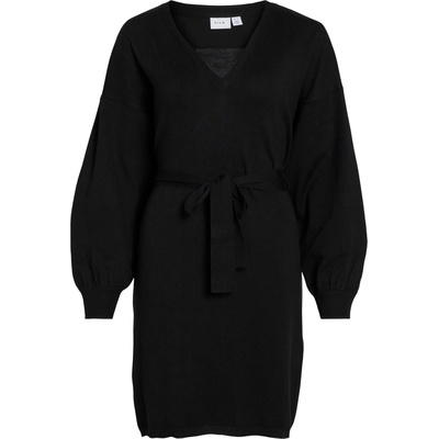 VILA Плетена рокля 'Tracy' черно, размер M
