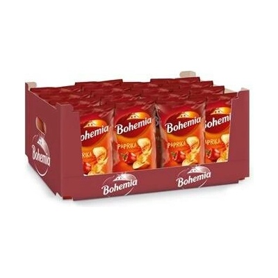 Bohemia Chips paprika 18 x 130 g