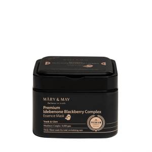 Mary&May MARY & MAY Premium Idebenone Blackberry Complex Essence Mask (20 pcs)