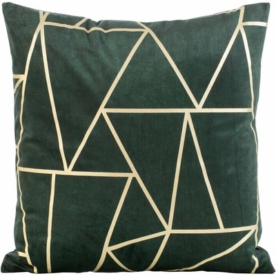 Takoy Zamatová BLINK 29 so zlatou geometrickou potlačou-HF-391084 45 x 45 cm