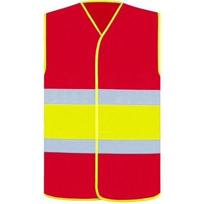 Korntex Národní bezpečnostní vesta KX144 Red