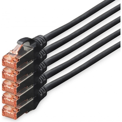 ASSMANN DK-1644-100-BL-5 мрежов кабел Черен 10 м Cat6 S/FTP (S-STP) (DK-1644-100-BL-5)