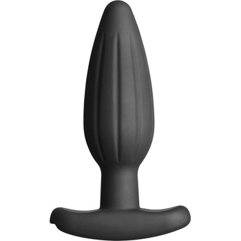 Image 1 of ElectraStim Silicone Noir Rocker Medium Butt Plug
