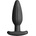 ElectraStim Silicone Noir Rocker Medium Butt Plug