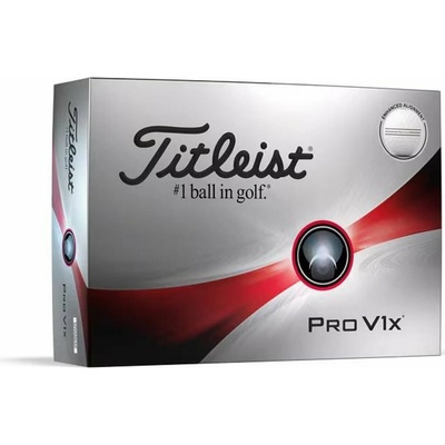 Titleist Pro V1x Enhanced Aligment golfové míčky, 12 ks