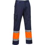 Portwest hi-vis combat l049 / Леки светлоотразителни панталони - hv оранжево/тъмносиньо xxl (l049onrxxl)