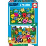 Educa Детски пъзел Educa от 2 x 20 части - Човечета (EDU19401) - ozone