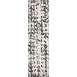 Flair Rugs Сива пътека 80x300 cm Rhett - Flair Rugs (503119379364)
