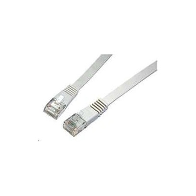 Solarix C6-111GY-2MB Patch, plochý, CAT6, UTP, LSOH, 2m, šedý