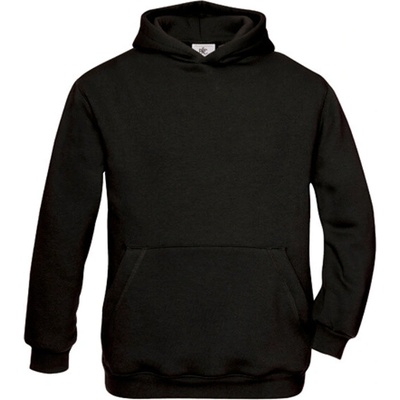 B&C dětská mikina s kapucí WK681 Black