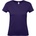 B&C Collection B&C E150 / Дамска тениска с обло деколте - градско лилаво M (01002Tu3902)