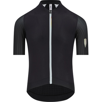 Q36.5 Мъжка фланелка с къс ръкав за колоездене Q36.5 Dottore Clima Pro Jersey Cycling jersey - Black (056-3873-0114)