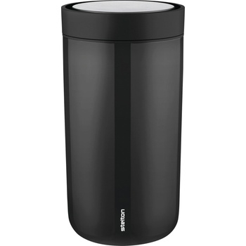Stelton Чаша за пътуване TO GO CLICK, 200 мл, черен, Stelton (SN6751)