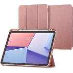 Spigen Urban Fit Case - текстилен кейс и поставка за iPad Air 11 (2024) (розово злато)